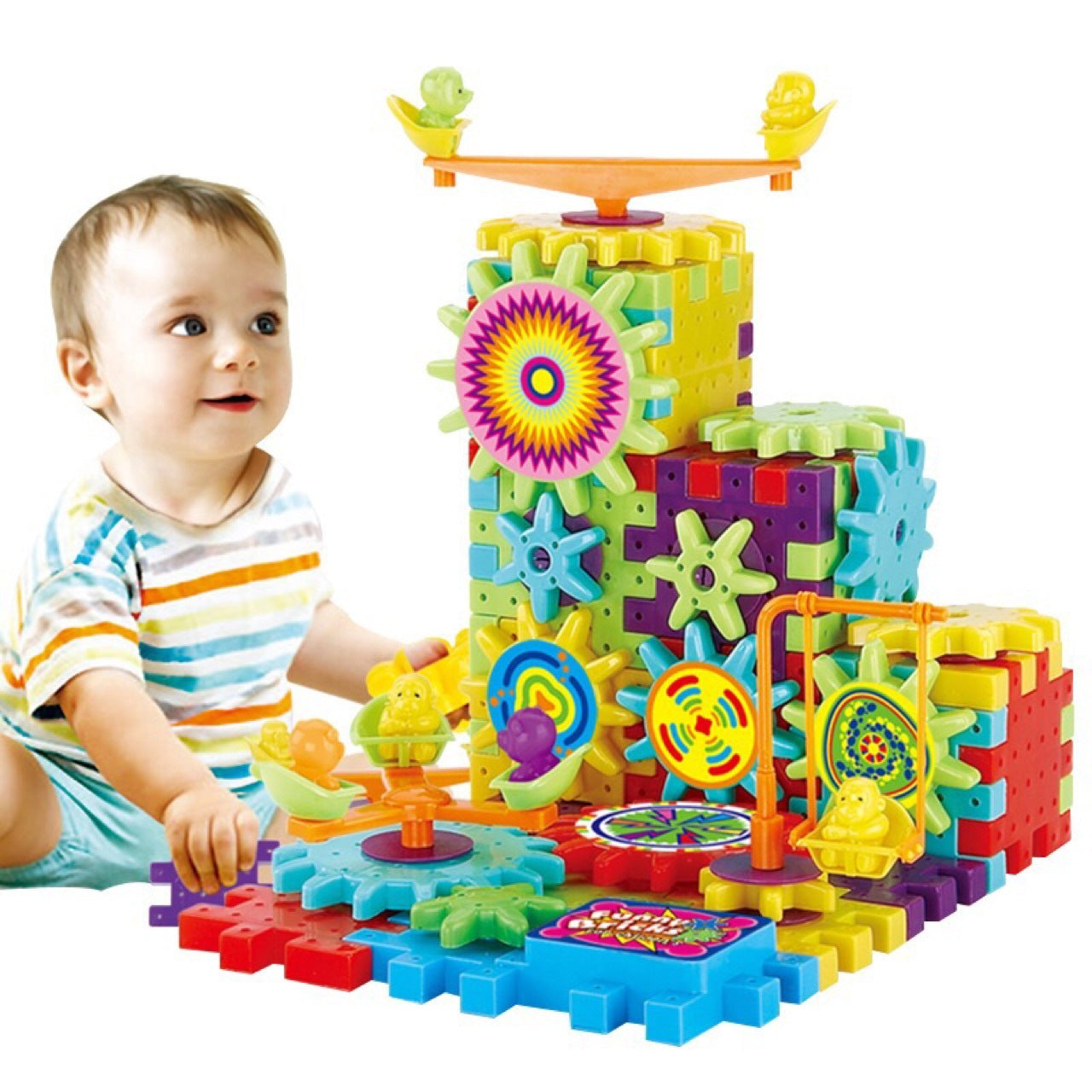Electric Gears 3D Puzzle Building Kit for Kids