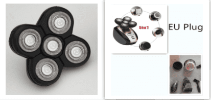 Electric Shaver and Grooming Kit