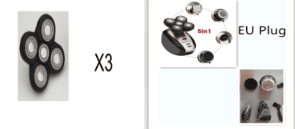 Electric Shaver and Grooming Kit