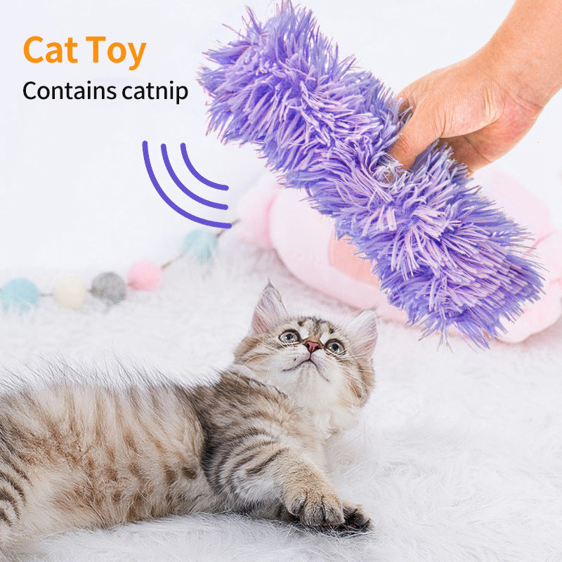 Plush Cat Chew Toy