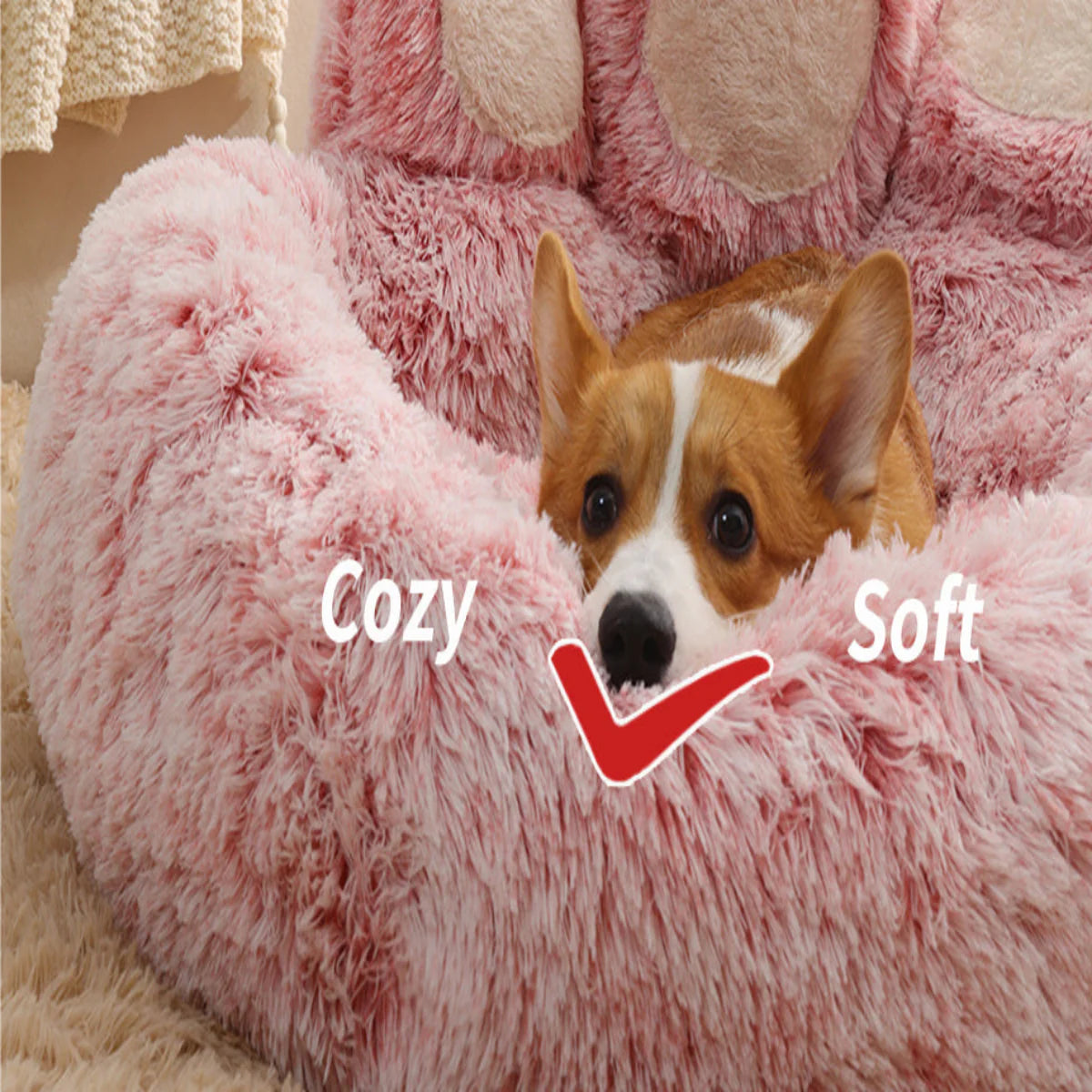 Fluffy Pet Bed